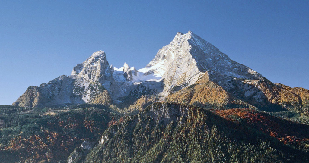 Blick auf Watzmann